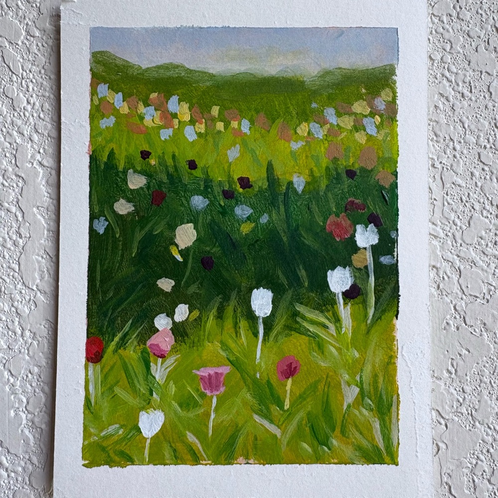 Floral Meadow Art